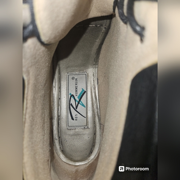 Original Ros Hommerson Vintage Ankle leather bootie size 10 - Picture 5 of 5